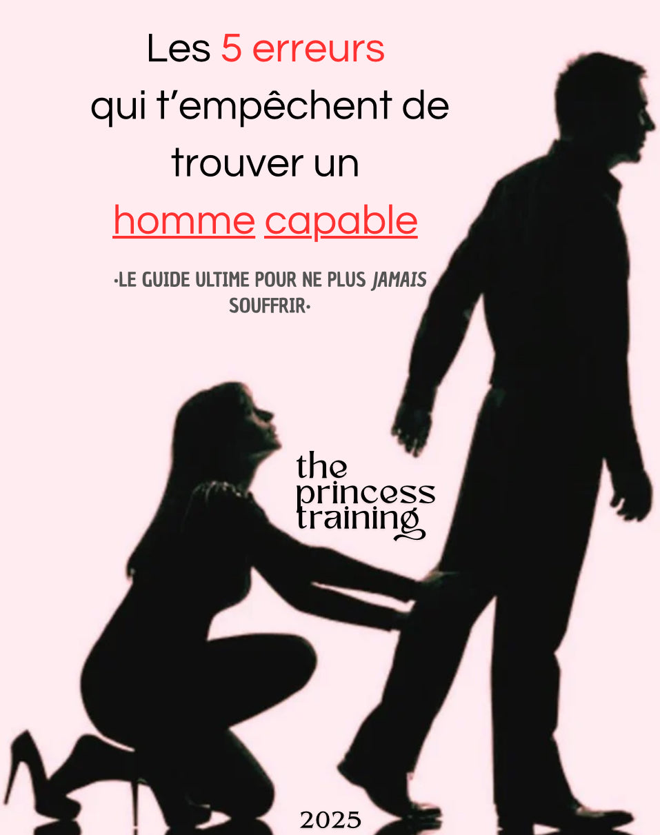 Les 5 erreurs qui t’empêchent de trouver un homme capable